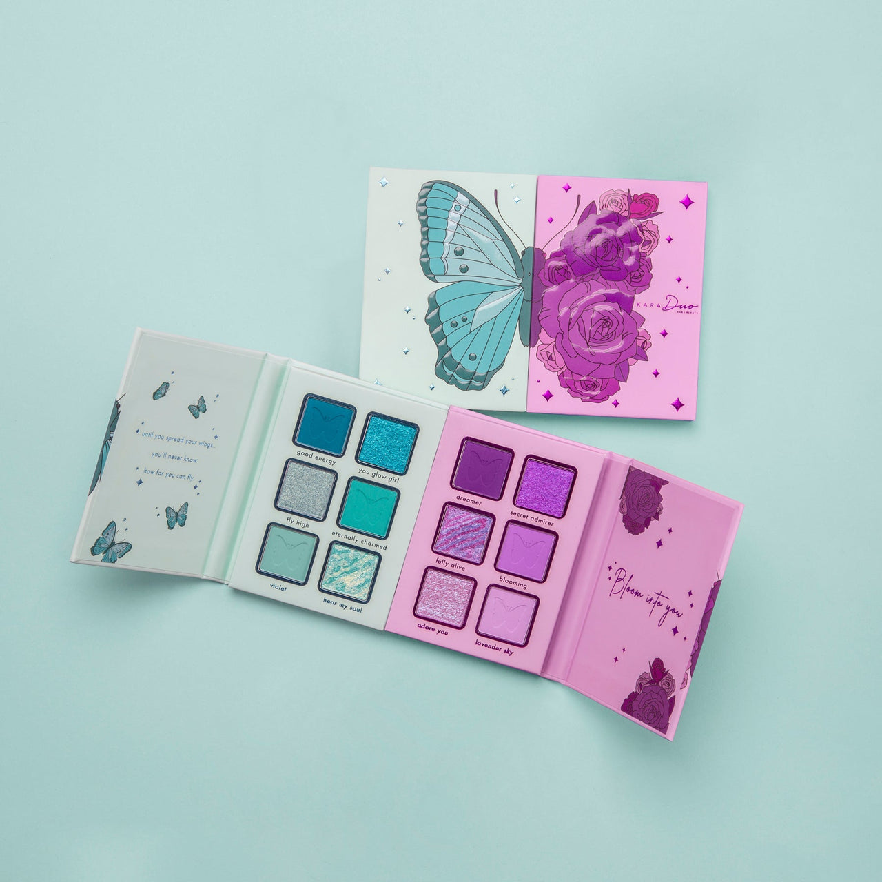 KR - ES114 DUO Collection 'Bloom Into You' : 3 PC - CosmeticholickaraKRES114EyesKR - ES114 DUO Collection 'Bloom Into You' : 3 PC