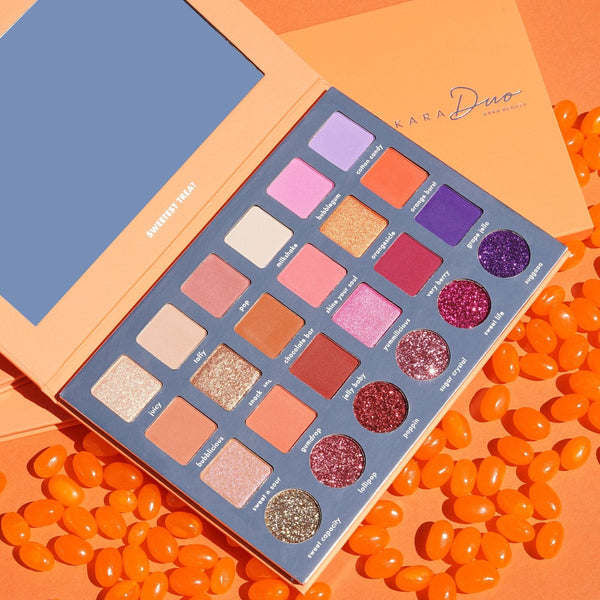 KR - ES120 Kara Duo 'Sweetest Treat' Shadow Palette : 6 PC - CosmeticholickaraKRES120EyesKara ES120 Kara Duo 'Sweetest Treat' Shadow Palette Cosmetic Wholesale - Cosmeticholic