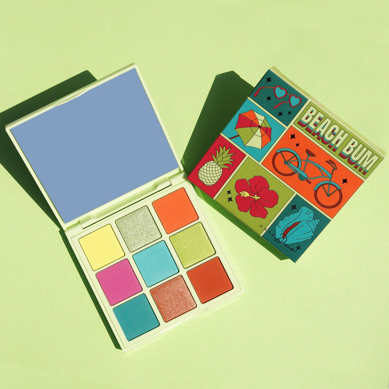 KR - ES123 Beach Bum Shadow Palette : 6 PC - CosmeticholickaraKRES123EyesKara Beauty ES123 Beach Bum Shadow Palette Cosmetic Wholesale - Cosmeticholic