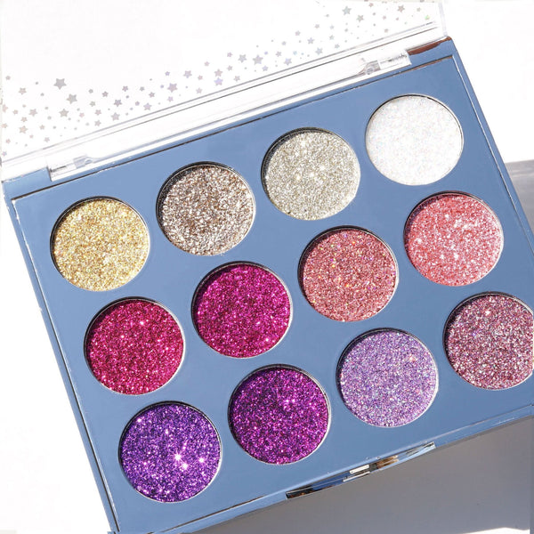 KR - ES127 'SPARKLE SO MUCH' GLITTER PALETTE : 6 PC - CosmeticholickaraKRES127EyesKR - ES127 'SPARKLE SO MUCH' GLITTER PALETTE : 6 PC
