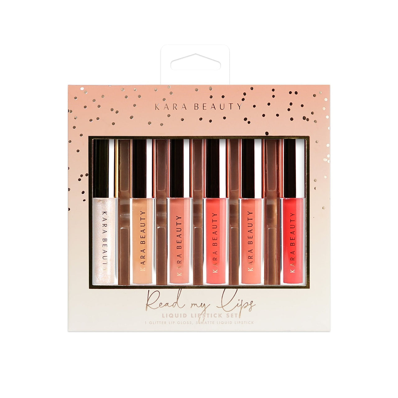 KR - LS62 READ MY LIPS LIQUID LIPSTICK SET : 3 SETS - CosmeticholickaraLipsKR - LS62 READ MY LIPS LIQUID LIPSTICK SET : 3 SETS
