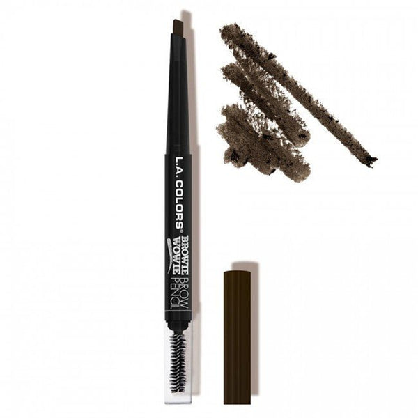 LAC: CBP BROWIE WOWIE BROW PENCIL 8 SHADES - 3PC - CosmeticholicL.A. COLORSLC-CBP-1EyesCBP401 TaupeL.A. COLORS BROWIE WOWIE EYE BROW PENCIL W/Brush CBP Wholesale - Cosmeticholic