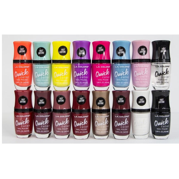 LAC - CNN311~326 : Quick Color Fast Drying Polish 3 PC - CosmeticholicL.A. COLORSCNL311NailsCNL311 ClearLAC - CNN311~326 : Quick Color Fast Drying Polish 3 PC