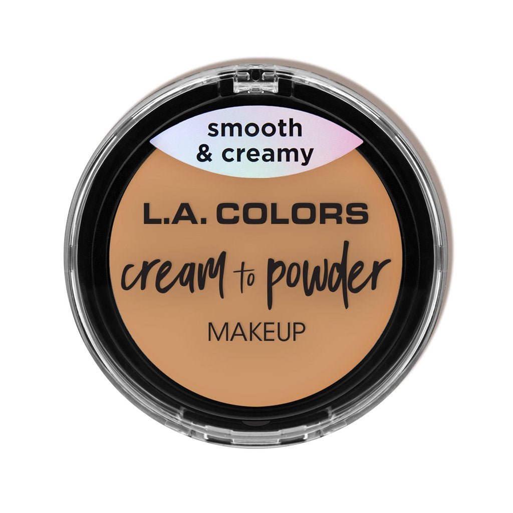 LAC : Cream to Powder Foundation - 13 SHADES 3 PC - CosmeticholicL.A. COLORSFaceCCP324 NudeL.A. Colors Cream to Powder Foundation CCP324 Nude Wholesale - Cosmeticholic