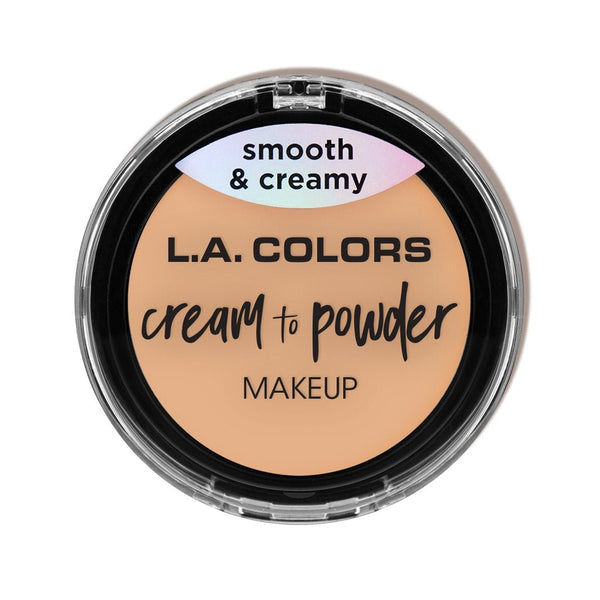 LAC : Cream to Powder Foundation - 13 SHADES 3 PC - CosmeticholicL.A. COLORSFaceCCP321 Buff L.A. Colors Cream to Powder Foundation CCP321 Buff Wholesale - Cosmeticholic