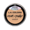 LAC : Cream to Powder Foundation - 13 SHADES 3 PC - CosmeticholicL.A. COLORSFaceCCP321 Buff L.A. Colors Cream to Powder Foundation CCP321 Buff Wholesale - Cosmeticholic