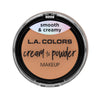 LAC : Cream to Powder Foundation - 13 SHADES 3 PC - CosmeticholicL.A. COLORSFaceCCP323 ShellL.A. Colors Cream to Powder Foundation CCP323 Shell Wholesale - Cosmeticholic