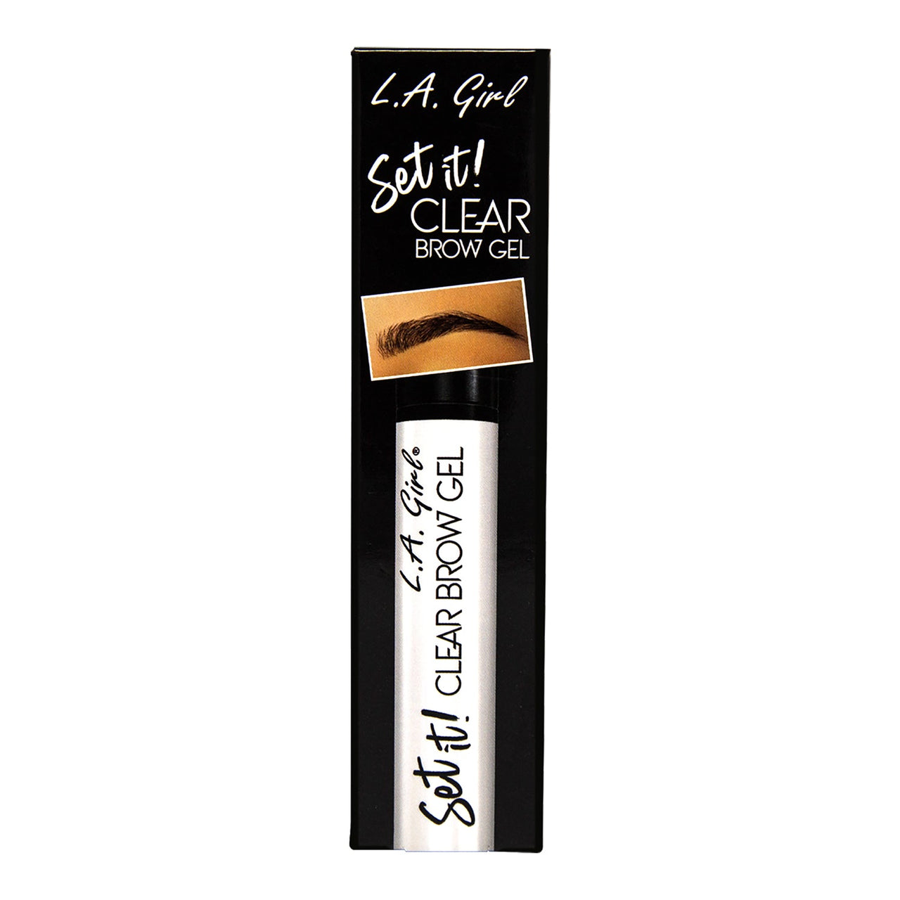 LAG - GBG390 Set it! Clear Brow Gel : 3 PC - CosmeticholicL.A GirlLAGGBG390EyesLA Girl GBG390 Set it! Clear Brow Gel Cosmetic Wholesale - Cosmeticholic