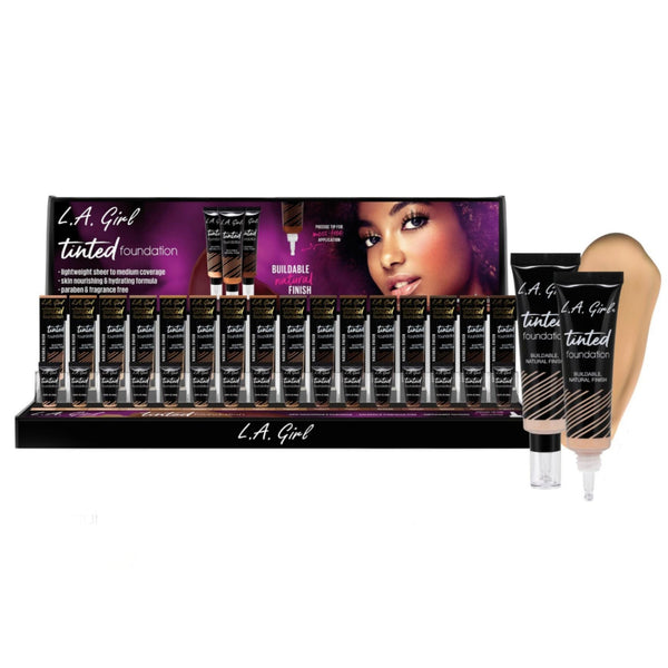 LAG - GCD415 Tinted Foundation Display : 1 SET - CosmeticholicL.A GirlFaceLAG - GCD415 Tinted Foundation Display : 1 SET