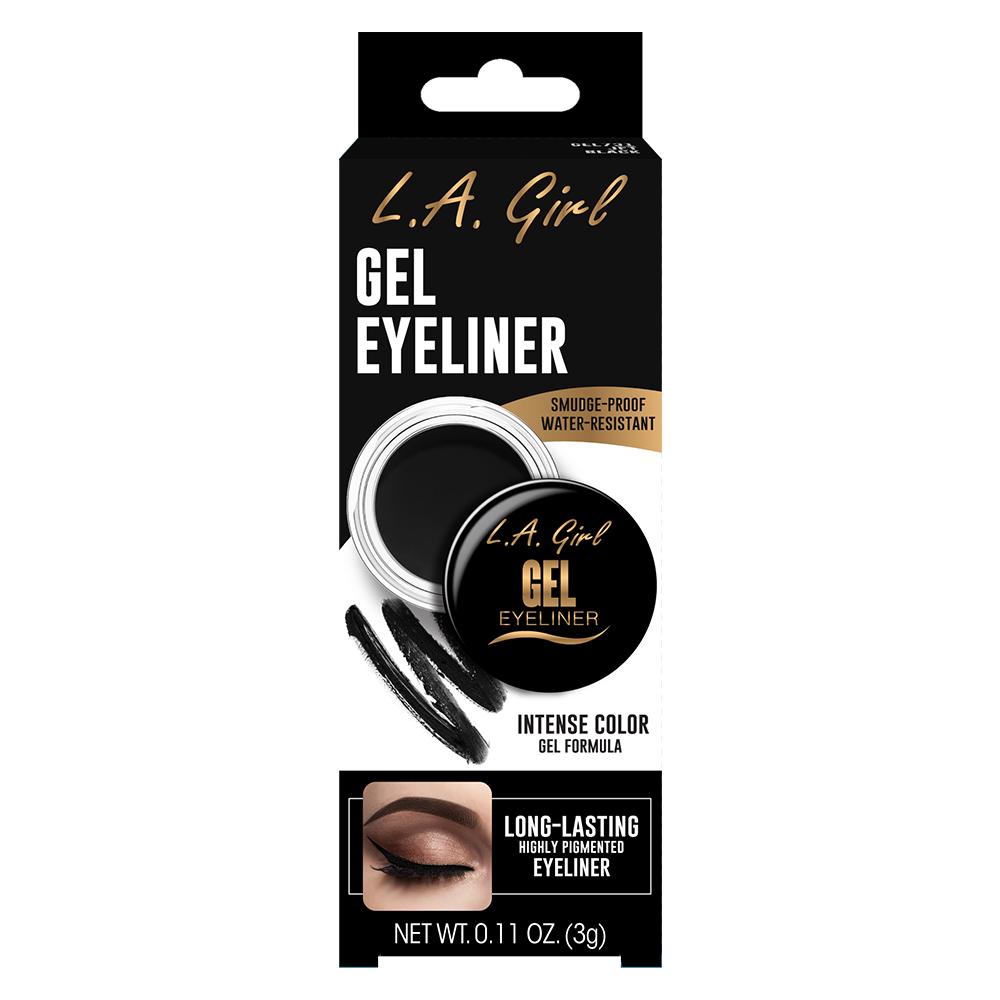 LAG - GEL731A Jet Black Gel Eyeliner : 3 PC - CosmeticholicL.A GirlLAGGEL731AEyesLAG - GEL731A Jet Black Gel Eyeliner : 3 PC