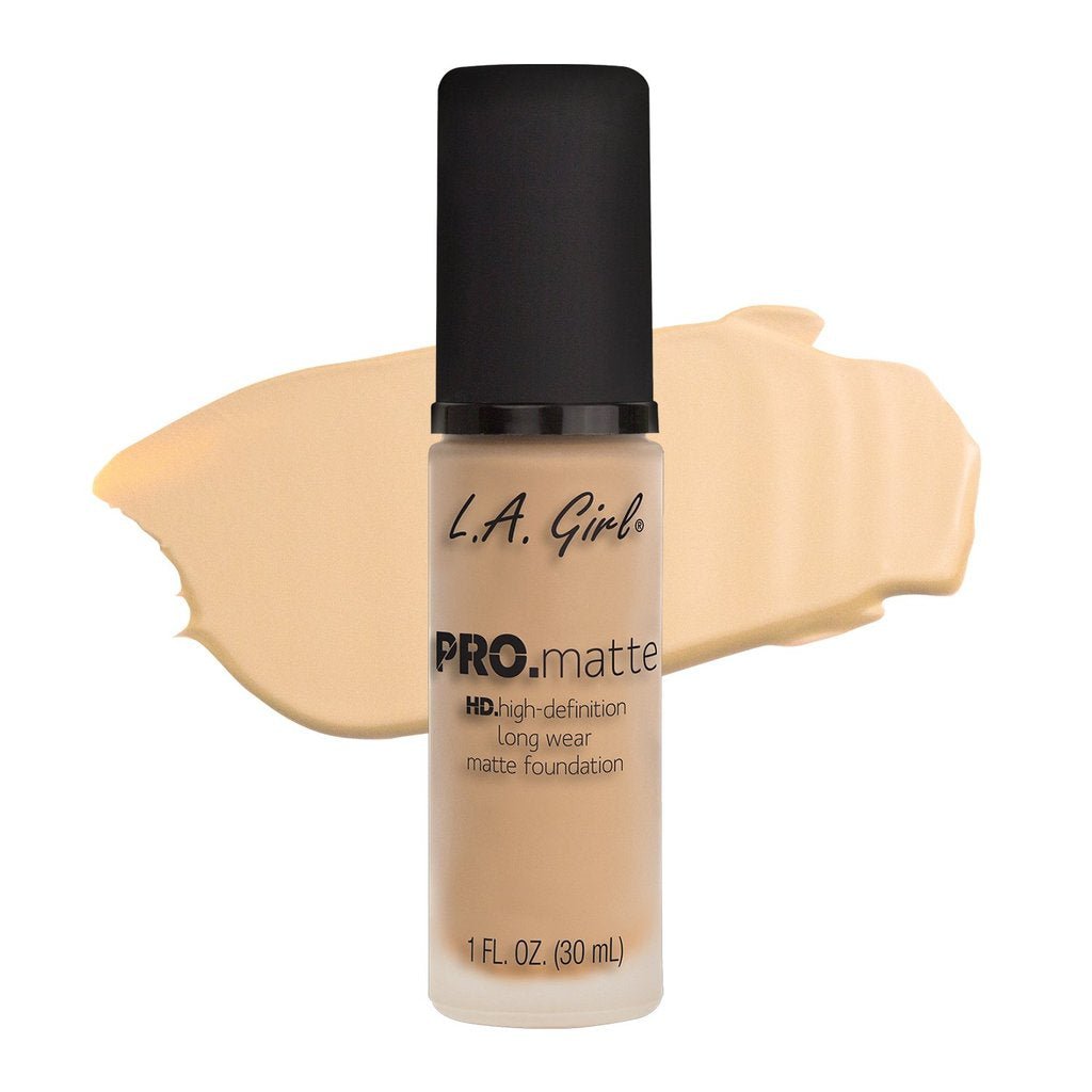 LAG - GLM PRO Matte Foundation 24 SHADES : 3 PC - CosmeticholicL.A. GirlLAGGLM671FaceGLM671 IvoryLAG - GLM PRO Matte Foundation 24 SHADES : 3 PC