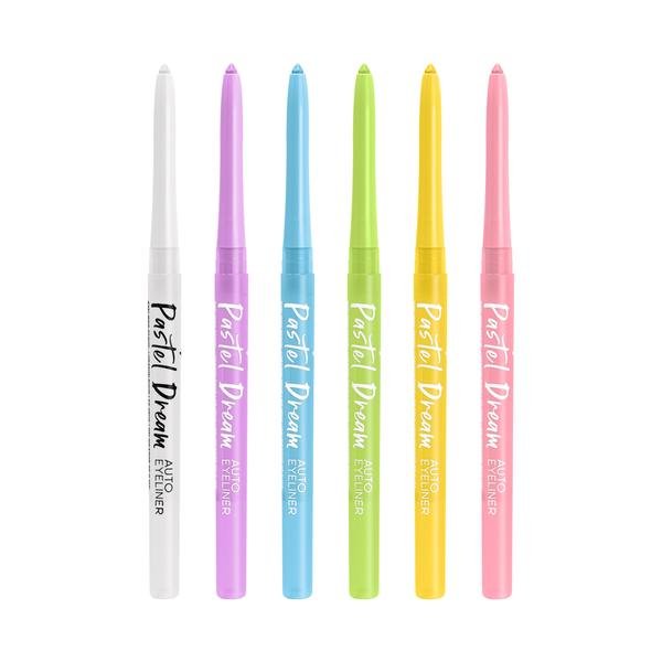 LAG - GP371~376 : Pastel Dream Auto Eyeliner 3 PC - CosmeticholicL.A GirlLAGGP371EyesGP371 MarshmallowLAG - GP371~376 : Pastel Dream Auto Eyeliner 3 PC