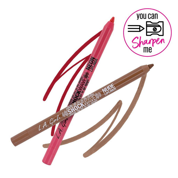 LAG - Shockwave Neon & Nude Lipliner 12 SHADES - 3 PC - CosmeticholicL.A. GirlLipsGP731 PopLAG - Shockwave Neon & Nude Lipliner 12 SHADES - 3 PC