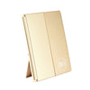 LUR - J02Gold : LED Kickstand Mirror - Gotti Gold - CosmeticholicLurellaLURJ02GoldTools & BrushesLUR - J02Gold : LED Kickstand Mirror - Gotti Gold