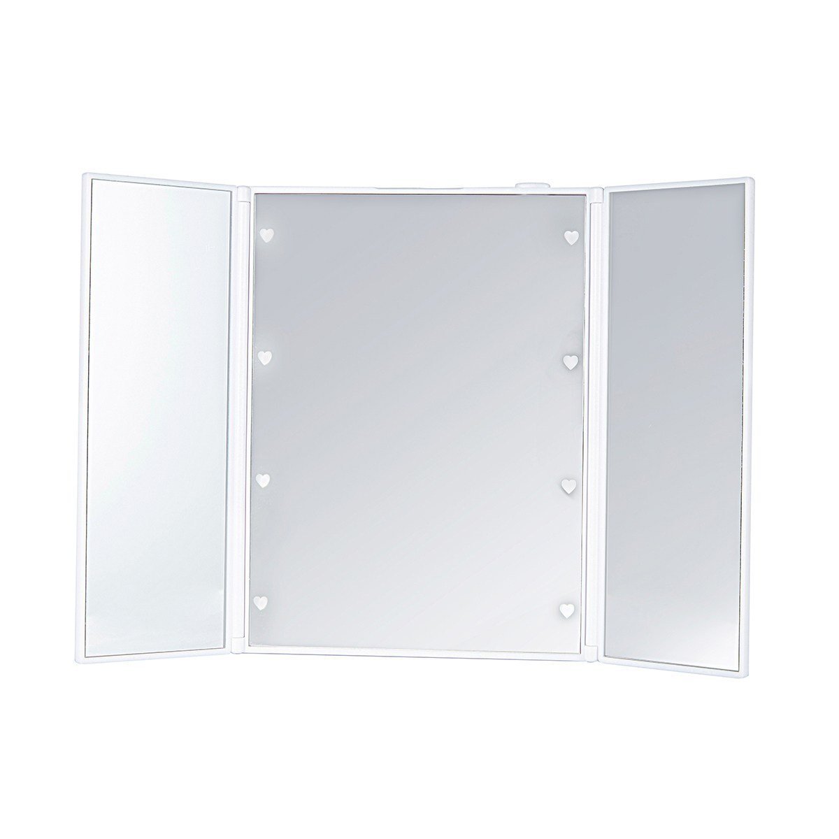 LUR - J02White : LED Kickstand Mirror - Purest White - CosmeticholicLurellaLURJ02RoyalRoseGoldTools & BrushesLUR - J02White : LED Kickstand Mirror - Purest White