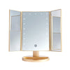 LUR - J08GOLD : LED Desktop Mirrow - Midas Gold - CosmeticholicLurellaLURJ08GOLDTools & BrushesLUR - J08GOLD : LED Desktop Mirrow - Midas Gold
