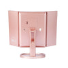 LUR - J08Pink : LED Desktop Mirrow - Pink Lemonade - CosmeticholicLurellaLURJ08Tools & BrushesLUR - J08Pink : LED Desktop Mirrow - Pink Lemonade