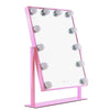 LUR - LM12 - PINK : 12 Bulb Vanity Mirror - Pink Berry - CosmeticholicLurellaLURLM12PINKTools & BrushesLUR - LM12 - PINK : 12 Bulb Vanity Mirror - Pink Berry