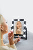 LUR - LM9 - Black : 9 Bulb Vanity Mirror - Jet Black - CosmeticholicLurellaLURLM9-BlackTools & BrushesLUR - LM9 - Black : 9 Bulb Vanity Mirror - Jet Black