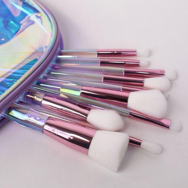 LUR - Lucid Dreams 10 PC Brush Set : 1 SET - CosmeticholicLurellaTools & BrushesLurella Lucid Dreams 10 Pieces Brush Set Cosmetic Wholesale - Cosmeticholic