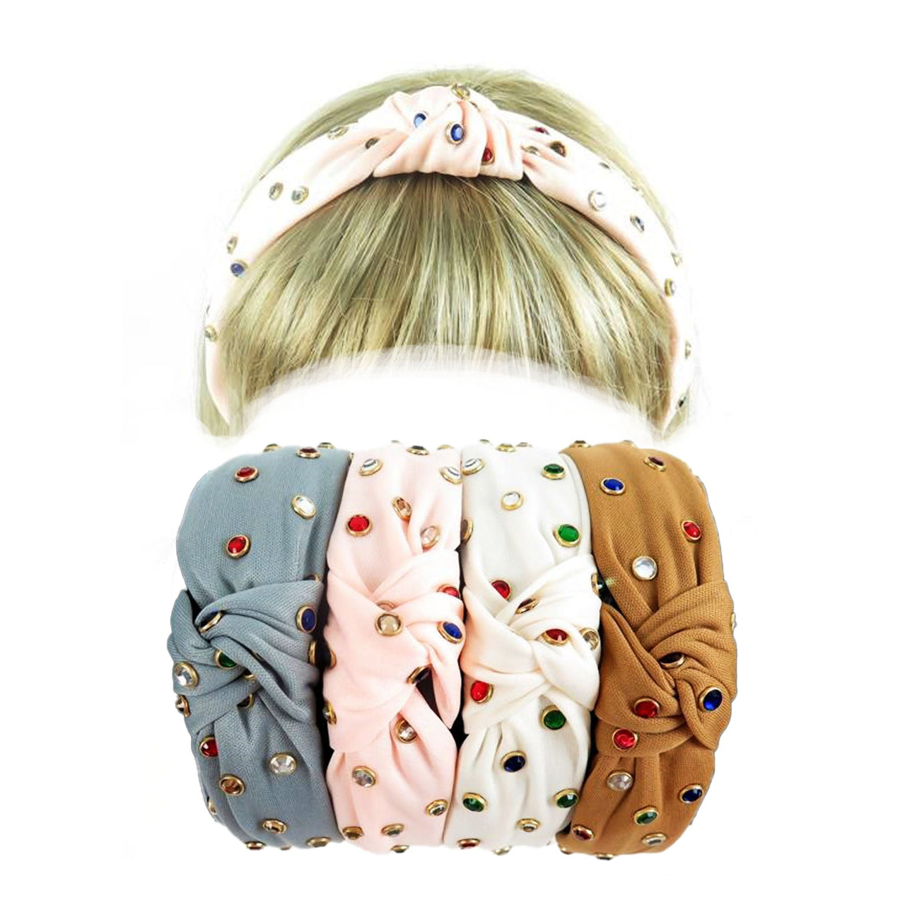 MK - HB975SP Headband with Rhinestones : 1 DZ - CosmeticholicCosmeticholicfashion accessoriesMK - HB975SP Headband with Rhinestones : 1 DZ