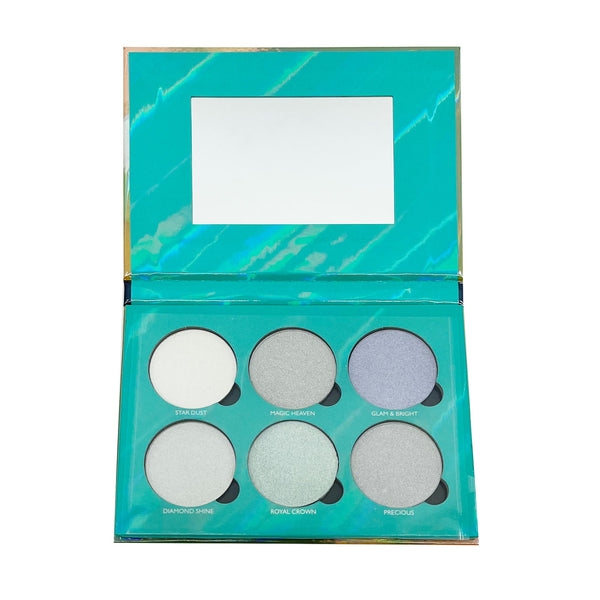 OKL - E025B Glowing Palette 6 PC - CosmeticholicOkalanOKLE025BFaceOKL - E025B Glowing Palette 6 PC