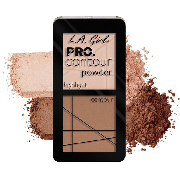 Pro Contour Powder - 8 Shades 3 PC - CosmeticholicL.A. GirlFaceGCP661 FairPro Contour Powder - 8 Shades 3 PC