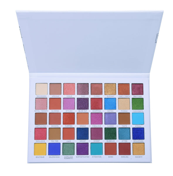 PX - K607 : Talk To Me 40 Color Eyeshadow Palette 6 PC - CosmeticholicProluxPRK607EyesPX - K607 : Talk To Me 40 Color Eyeshadow Palette 6 PC