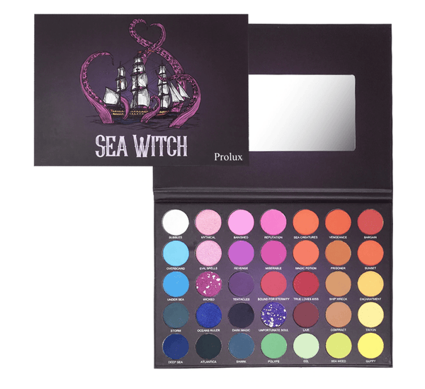 PX - K646 : Sea Witch 35 Color Eyeshadow Palette 6 PC - CosmeticholicProluxPXK646EyesPX - K646 : Sea Witch 35 Color Eyeshadow Palette 6 PC