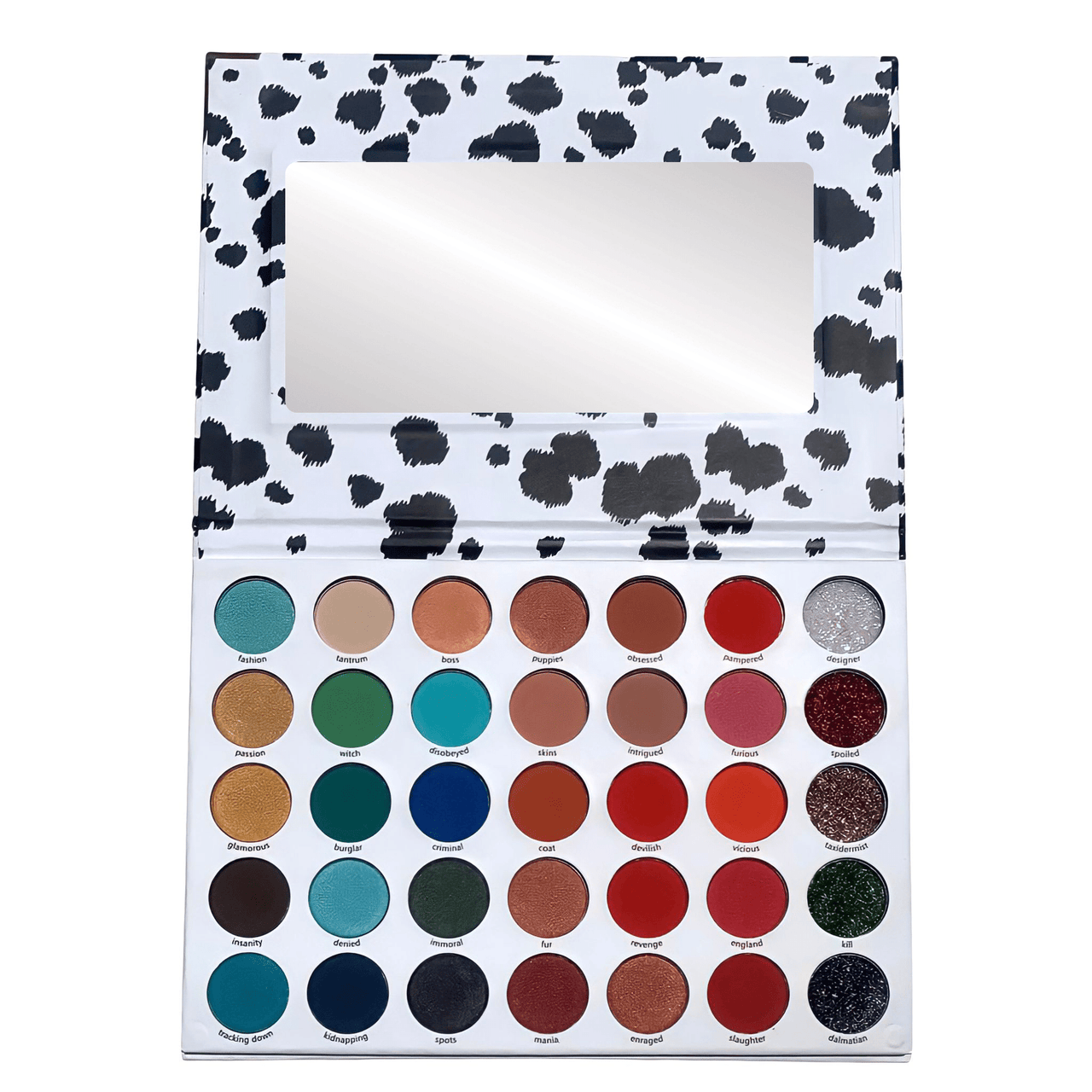 PX - K653 'Vicious' 35 Color Eyeshadow Palette : 6 PC - CosmeticholicProluxPXK653EyesPX - K653 'Vicious' 35 Color Eyeshadow Palette : 6 PC