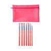 PX - K813 Sun Kissed 7PC Makeup Brush Set - Pink 3 PC - CosmeticholicProluxPXK813PTools & BrushesProlux Sun Kissed 7PC Makeup Brush Set Pink Cosmetic Wholesale - Cosmeticholic