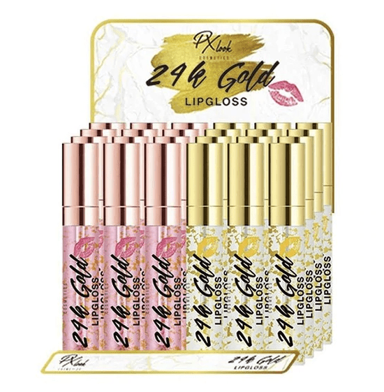 PX - S431 : 24K Gold Lipgloss 2 DZ - CosmeticholicProluxPX5431LipsPX - S431 : 24K Gold Lipgloss 2 DZ