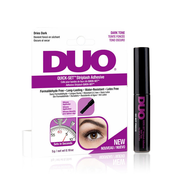 DUO-67582 : Quick-Set Striplash Adhesive Dark Tone 6 PC