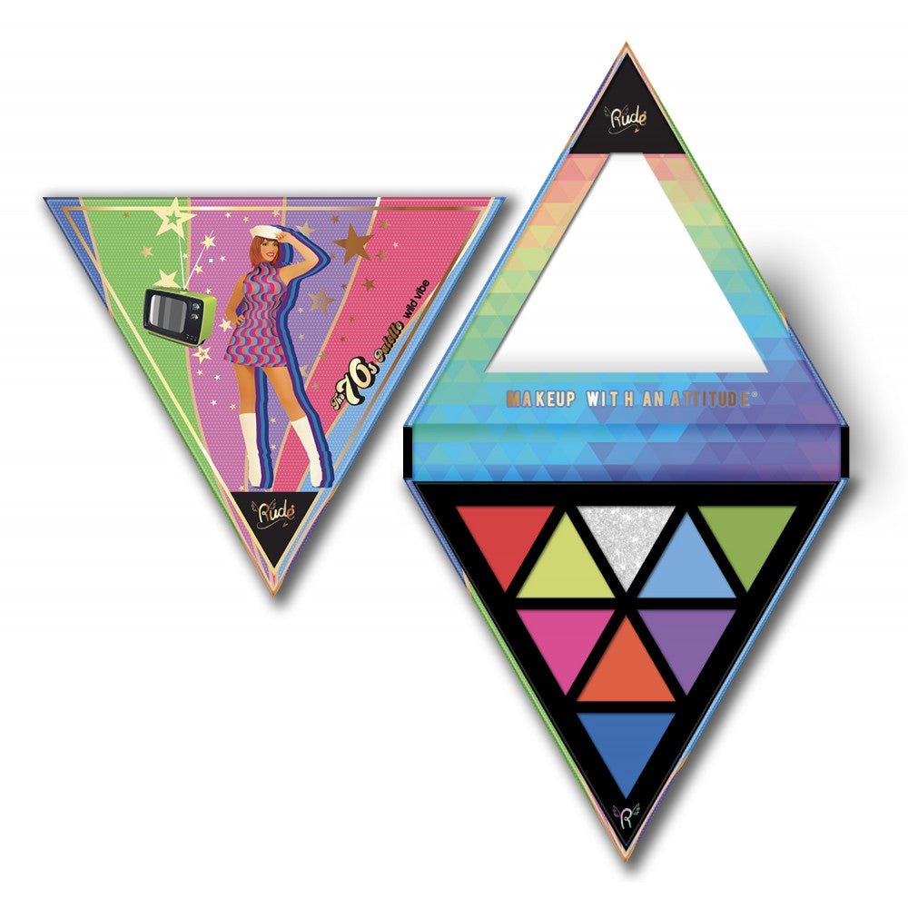 RU - 21003 : The 70s Palette - Wild Vibe 3 PC - CosmeticholicRudeRU21003EyesRU - 21003 : The 70s Palette - Wild Vibe 3 PC