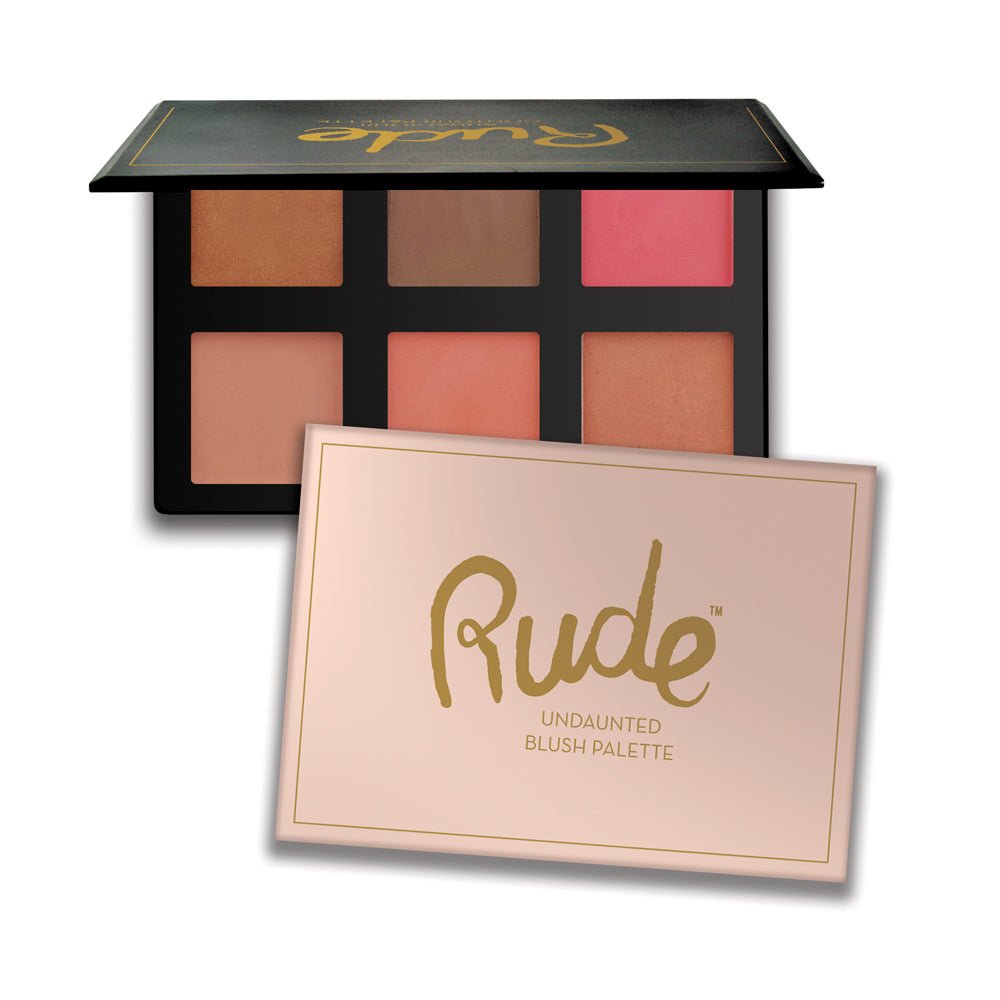RU - 65548 : Undaunted Blush Palette 4 PC - CosmeticholicRudeFaceRU - 65548 : Undaunted Blush Palette 4 PC
