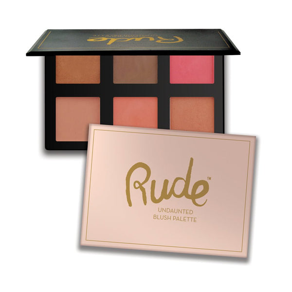 RU - 65548 : Undaunted Blush Palette 4 PC - CosmeticholicRudeFaceRU - 65548 : Undaunted Blush Palette 4 PC