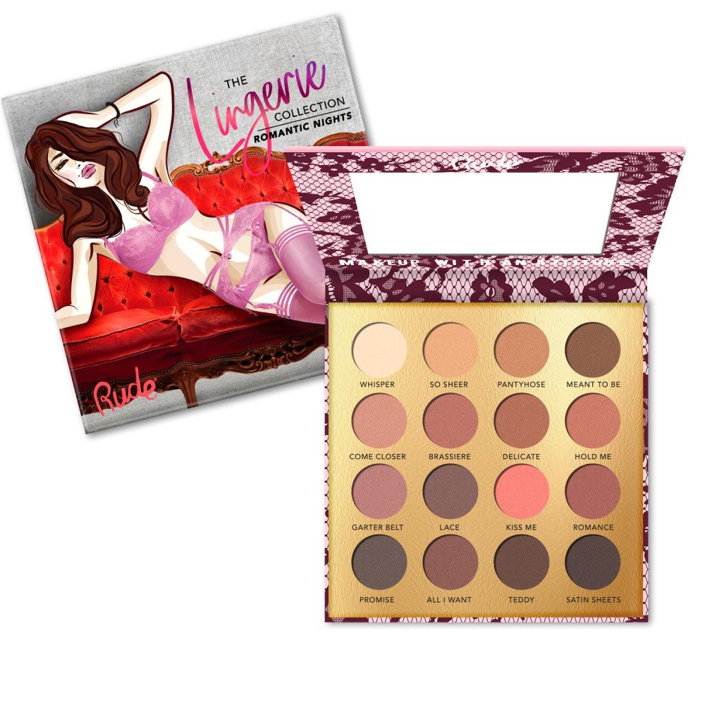 RU - 87904 : The Lingerie Collection - Romantic Nights 6 PC - CosmeticholicRudeRU87904EyesRude Cosmetics 87904 : The Lingerie Collection Romantic Nights Wholesale - Cosmeticholic