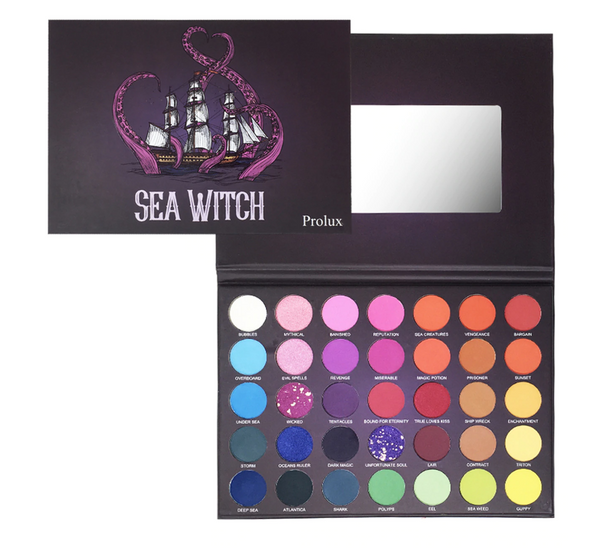 PX-K646 : Sea Witch 35 Color Eyeshadow Palette 6 PC