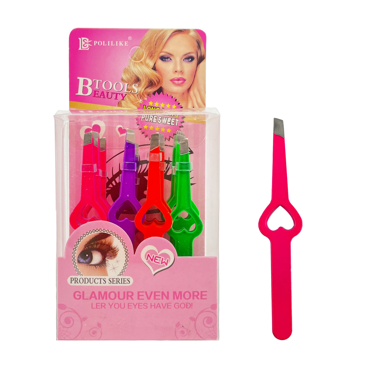 SH - KON6377 Easy Grip Slant Tweezer : 1 DZ - CosmeticholicS.heSHKON6377Tools & BrushesSH - KON6377 Easy Grip Slant Tweezer : 1 DZ