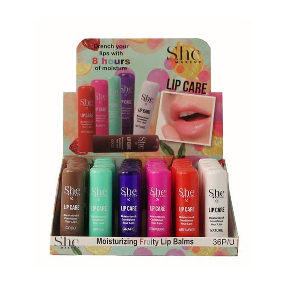 SH - LC01 : Moisturizing Fruity Lip Balms - Drench your lips 3 DZ - CosmeticholicS.heSHLC01LipsSH - LC01 : Moisturizing Fruity Lip Balms - Drench your lips 3 DZ