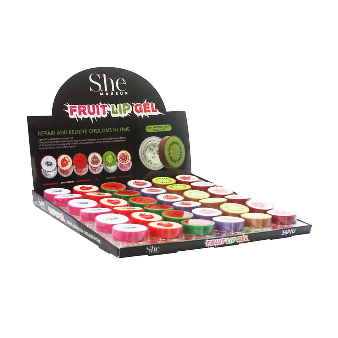 SH - LG16GEL Fruit Lip Gel : 3 DZ - CosmeticholicS.heSHLG16-1LipsSH - LG16GEL Fruit Lip Gel : 3 DZ
