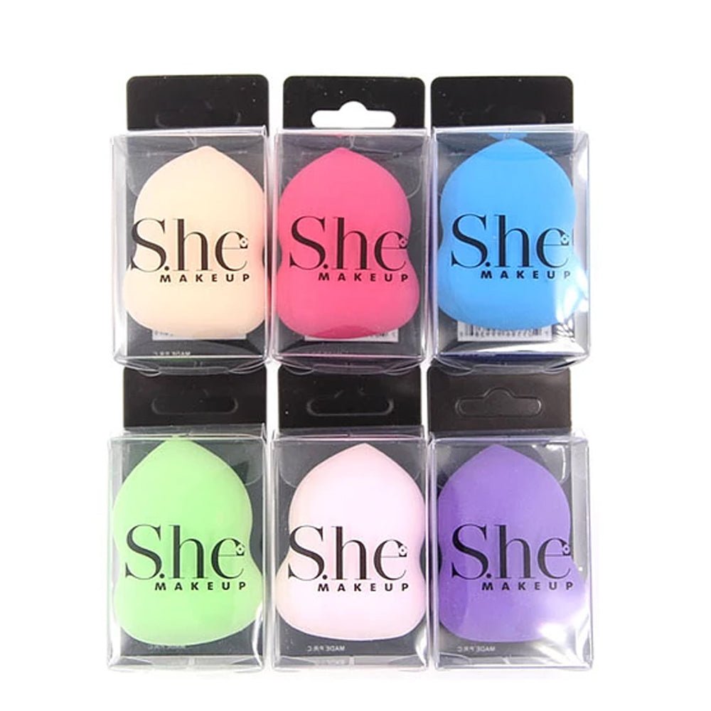 SH - SMS01 : Blending Sponge 1 DZ - CosmeticholicS.heSHSMS101Tools & BrushesSHe Makeup Blending Sponge Wholesale - Cosmeticholic