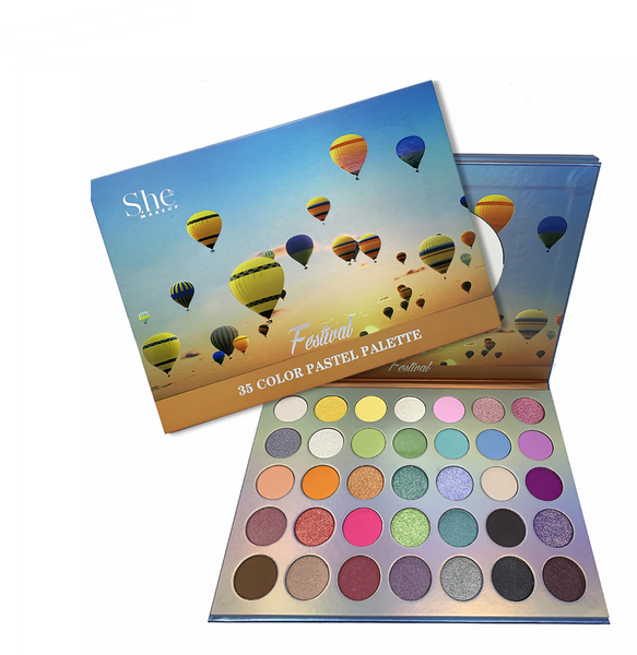 SH - SP15 : Festival - 35 Color Pastel Palette 6 PC - CosmeticholicS.heSHSP15EyesSH - SP15 : Festival - 35 Color Pastel Palette 6 PC